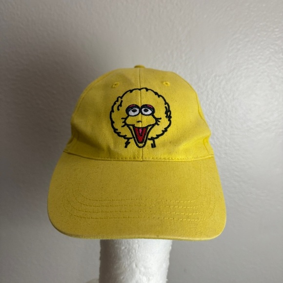 Sesame Street Big Bird Hat Vintage OSFM - Picture 1 of 7